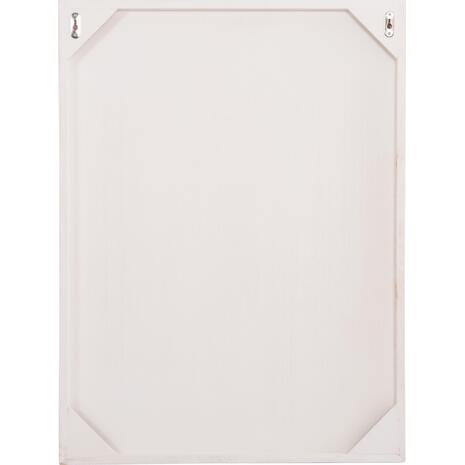 ΠΙΝΑΚΑΣ ΟΡΘΟΓΩΝΙΟΣ ΣΕΙΡΑ SANTORINI HM4532 MDF ΥΠΟΛΕΥΚΟ ΧΡΩΜΑ-ΔΙΑΚΟΣΜΗΣΗ ΜΠΕΖ 60x4,5(πάχος)x80Υεκ.