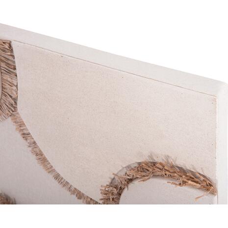 ΠΙΝΑΚΑΣ ΟΡΘΟΓΩΝΙΟΣ ΣΕΙΡΑ SANTORINI HM4532 MDF ΥΠΟΛΕΥΚΟ ΧΡΩΜΑ-ΔΙΑΚΟΣΜΗΣΗ ΜΠΕΖ 60x4,5(πάχος)x80Υεκ.