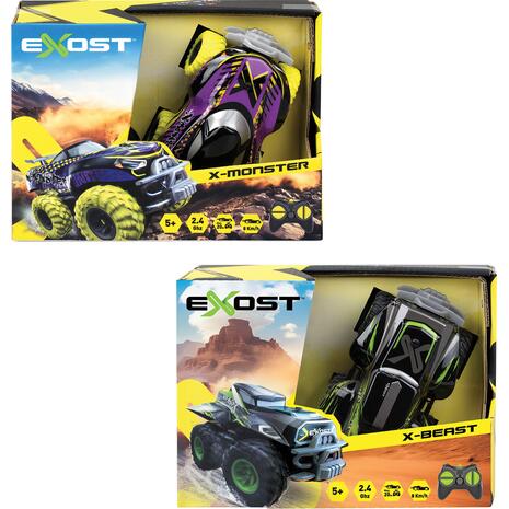 Exost X-Monster Και X-Beast Τηλεκατευθυνόμενα Αυτοκίνητα (7530-20683)