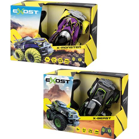 Exost X-Monster Και X-Beast Τηλεκατευθυνόμενα Αυτοκίνητα (7530-20683)