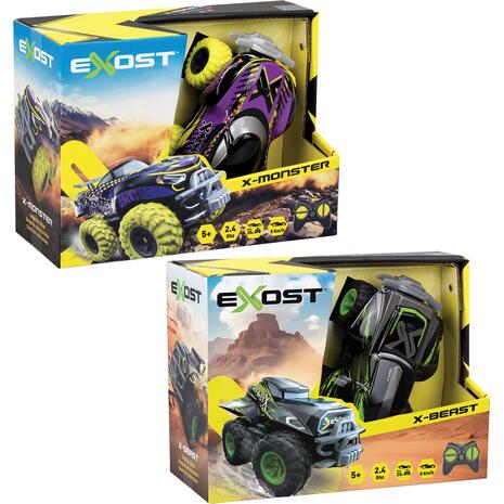 Exost X-Monster Και X-Beast Τηλεκατευθυνόμενα Αυτοκίνητα (7530-20683)
