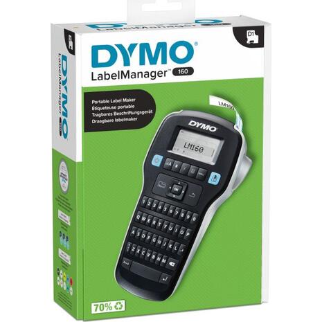 Ηλεκτρονικός ετικετογράφος Dymo Label Manager 160 με Ελληνικά Σύμβολα (2174612)
