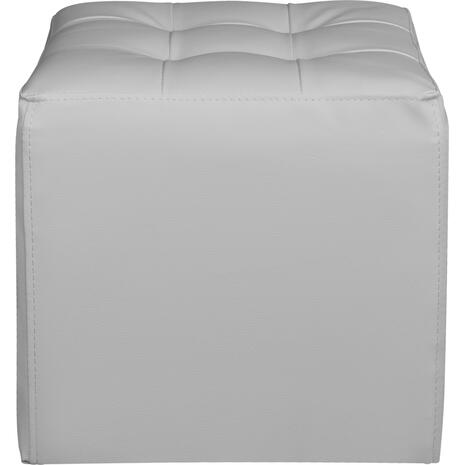 ΣΚΑΜΠΩ 37Χ37Χ35εκ ΜΕ PU ΛΕΥΚΟ PUNK HM264.02