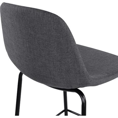 ΣΚΑΜΠΟ VINCENT HM9298.10 ΜΕΣΑΙΟΥ ΥΨΟΥΣ ΓΚΡΙ  ΜΕ ΜΕΤΑΛΛΙΚΑ ΠΟΔΙΑ 47x51x96 εκ. (σετ 4 τεμαχίων)