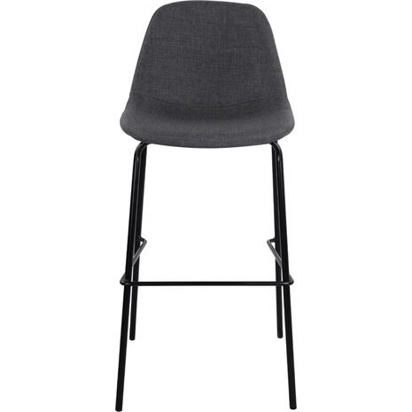 ΣΚΑΜΠΟ VINCENT HM9298.10 ΜΕΣΑΙΟΥ ΥΨΟΥΣ ΓΚΡΙ  ΜΕ ΜΕΤΑΛΛΙΚΑ ΠΟΔΙΑ 47x51x96 εκ. (σετ 4 τεμαχίων)