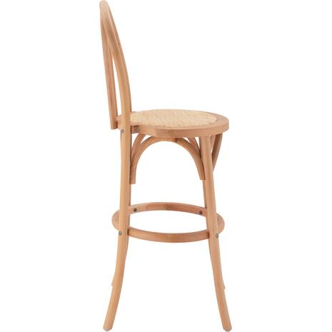 ΣΚΑΜΠΟ ΜΠΑΡ MONTREAL ΞΥΛΙΝΟ ΑΠΟ ΟΞΙΑ ΦΥΣΙΚΟ ΜΕ ΨΑΘΑ 41X47X108 HM8749.01