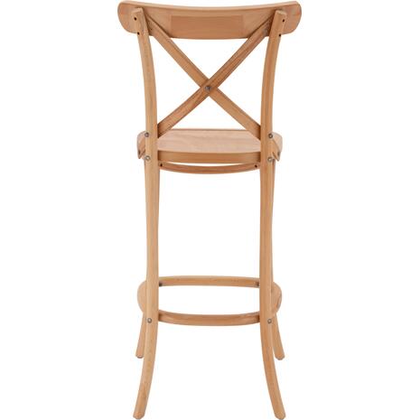 ΣΚΑΜΠΟ ΜΕΣ.ΥΨΟΥΣ GIOLIANA HM8750.01 ΑΠΟ ΟΞΙΑ ΦΥΣΙΚΟ ΜΕ PLYWOOD ΚΑΘΙΣΜΑ 46x46x101Υ εκ.