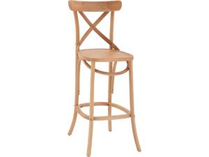 ΣΚΑΜΠΟ ΜΕΣ.ΥΨΟΥΣ GIOLIANA HM8750.01 ΑΠΟ ΟΞΙΑ ΦΥΣΙΚΟ ΜΕ PLYWOOD ΚΑΘΙΣΜΑ 46x46x101Υ εκ.