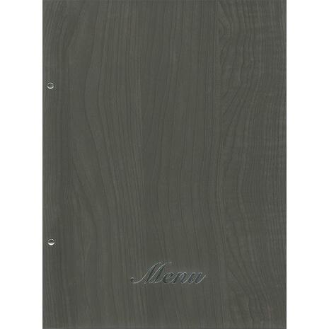 Τιμοκατάλογος (menu) wood 24x32cm 10 θέσεων καφέ