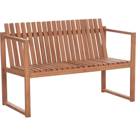 ΠΑΓΚΑΚΙ ΚΗΠΟΥ 2ΘΕΣΙΟ VED HM18124 ΞΥΛΟ TEAK--ΦΥΣΙΚΟ ΧΡΩΜΑ 130x60x86Υεκ.