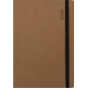 Ημερολόγιο ημερήσιο 2026 Linardatos Flexy 360o με λάστιχο17x24cm (62094-C) Καφέ