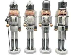 Καρυοθραύστης ασημένιος Υ25x9x6εκ. (διάφορα σχέδια)