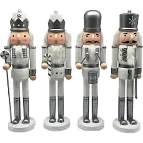 Καρυοθραύστης ασημένιος Υ25x9x6εκ. (διάφορα σχέδια)