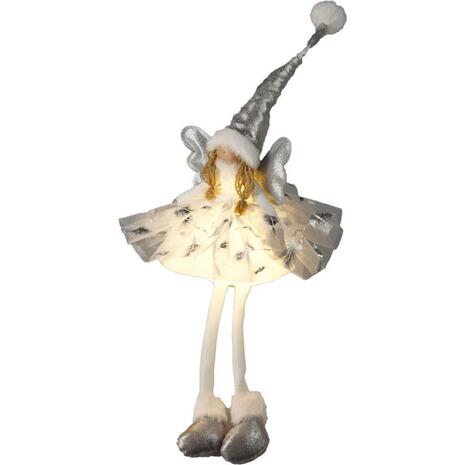 Αγγελάκι φωτιζόμενο LED ασημένιο Υ60εκ.