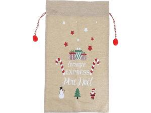 Χριστουγεννιάτικος σάκος δώρου Υ70x50εκ. Σχέδιο1 /Σχέδιο 2