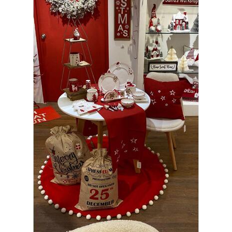 Χριστουγεννιάτικος σάκος δώρου Υ70x50εκ. Σχέδιο1 /Σχέδιο 2