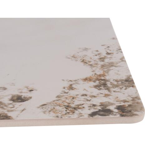 ΤΡΑΠΕΖΙ ΤΡΑΠΕΖΑΡΙΑΣ TETRAN HM18315.02 ΒΑΣΗ ΜΑΥΡΗ--SINTERED STONE PANDORA 80x80x73Υεκ