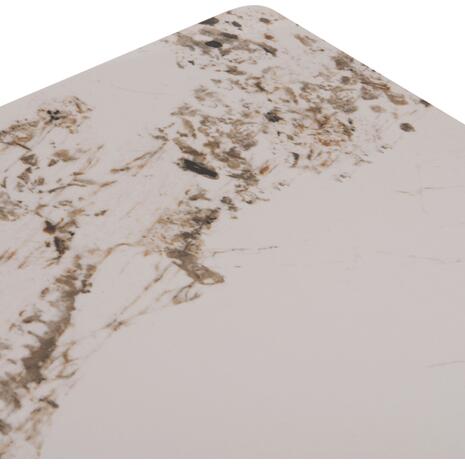 ΤΡΑΠΕΖΙ ΤΡΑΠΕΖΑΡΙΑΣ TETRAN HM18315.02 ΒΑΣΗ ΜΑΥΡΗ--SINTERED STONE PANDORA 80x80x73Υεκ