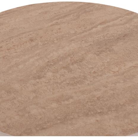 ΤΡΑΠΕΖΙ ΒΟΗΘΗΤΙΚΟ SKY HM18330 ΚΕΡΑΜΙΚΟ TOP ΟΨΗ ΤΡΑΒΕΡΤΙΝΑΣ-MDF ΒΑΣΗ ΚΑΦΕ Φ45x50Υεκ.