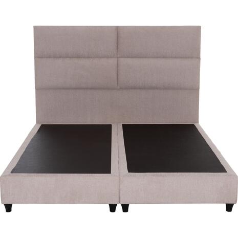 ΚΡΕΒΑΤΙ MILO HM616.32 ΜΠΕΖ ΥΦΑΣΜΑ ΓΙΑ ΣΤΡΩΜΑ 160x200εκ