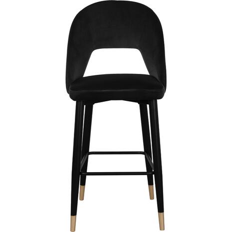 ΣΚΑΜΠΟ ΜΠΑΡ HARPER HM8526.04 ΒΕΛΟΥΔΟ ΜΑΥΡΟ ΜΕ ΜΕΤΑΛΛΙΚΟ ΣΚΕΛΕΤΟ 50Χ51Χ111Υ εκ. (σετ 2 τεμαχίων)