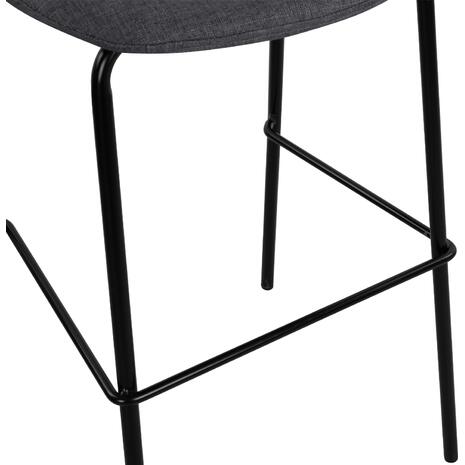 ΣΚΑΜΠΟ VINCENT HM8579.10 ΜΕ ΜΕΤΑΛΛΙΚΟ ΣΚΕΛΕΤΟ ΚΑΙ ΥΦΑΣΜΑ ΣΕ ΓΚΡΙ ΧΡΩΜΑ 47Χ50Χ106Υεκ. (σετ 4 τεμαχίων)