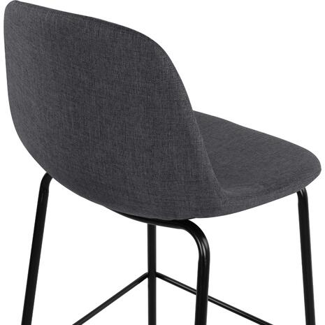 ΣΚΑΜΠΟ VINCENT HM8579.10 ΜΕ ΜΕΤΑΛΛΙΚΟ ΣΚΕΛΕΤΟ ΚΑΙ ΥΦΑΣΜΑ ΣΕ ΓΚΡΙ ΧΡΩΜΑ 47Χ50Χ106Υεκ. (σετ 4 τεμαχίων)