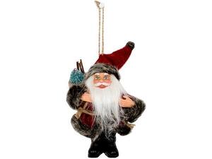 Χριστουγεννιάτικο στολίδι "Αγιος Βασίλης" 12,5εκ.