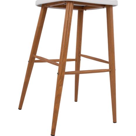 ΣΚΑΜΠΟ ΜΠΑΡ HM8459.01 VANESSA ΣΕ ΛΕΥΚΟ ΧΡΩΜΑ 43x49x107 εκ. (σετ 2 τεμαχίων)