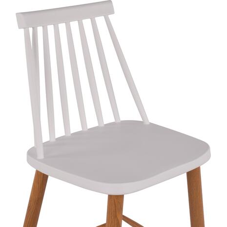 ΣΚΑΜΠΟ ΜΠΑΡ HM8459.01 VANESSA ΣΕ ΛΕΥΚΟ ΧΡΩΜΑ 43x49x107 εκ. (σετ 2 τεμαχίων)