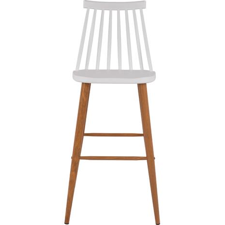 ΣΚΑΜΠΟ ΜΠΑΡ HM8459.01 VANESSA ΣΕ ΛΕΥΚΟ ΧΡΩΜΑ 43x49x107 εκ. (σετ 2 τεμαχίων)