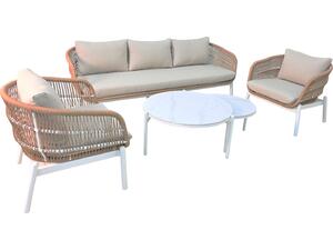 ΣΕΤ ΣΑΛΟΝΙ ΕΞ.ΧΩΡΟΥ 5ΤΜΧ MEMFIS HM6470.03 ΑΛΟΥΜΙΝΙΟ-ΣΧΟΙΝΙ-ΚΕΡΑΜΙΚΟ TOP--ΛΕΥΚΟ