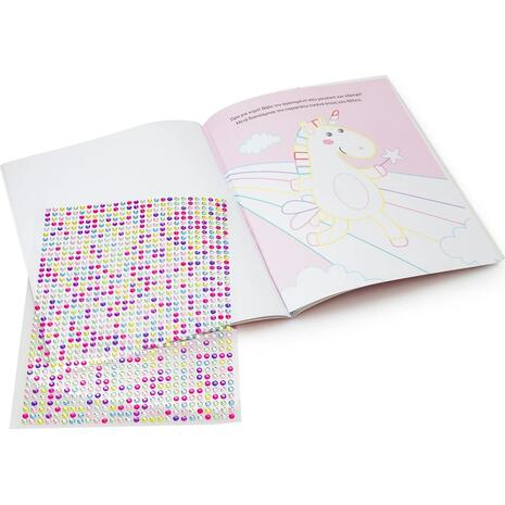 Μαγικά πετράδια μονόκεροι! 1000 Αυτοκόλλητα πετράδια (978-618-06-0339-2)