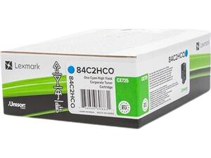 Toner Lexmark 84C2HC0 Cyan 16k H/C CX725 (Cyan)