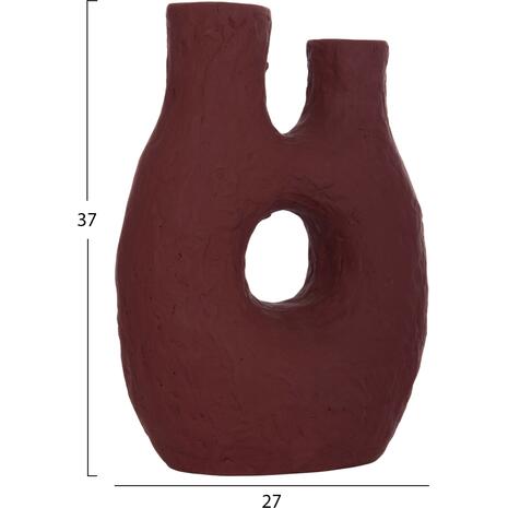 ΕΠΙΤΡΑΠΕΖΙΟ ΔΙΑΚΟΣΜΗΤΙΚΟ ΒΑΖΟ NAMENTIS HM4665.03L ΒΥΣΣΙΝΙ ΤΕΡΑΚΟΤΑ--27x13.5x37Υεκ