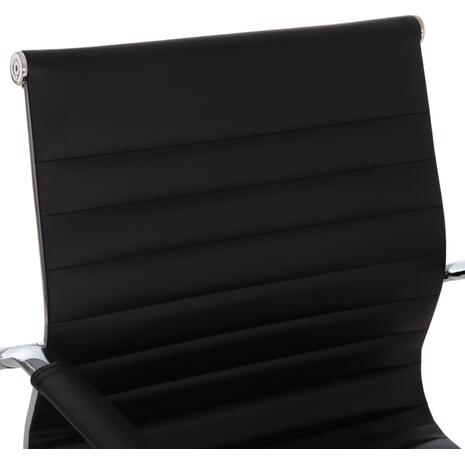 ΚΑΡΕΚΛΑ ΕΠΙΣΚΕΠΤΗ BOSS HM1023.31 ΜΕ ΜΠΡΑΤΣΑ Κ ΜΑΥΡΟ PU 54x56x87Υεκ. (σετ 2 τεμαχίων)