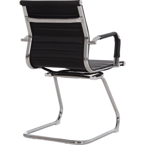 ΚΑΡΕΚΛΑ ΕΠΙΣΚΕΠΤΗ BOSS HM1023.31 ΜΕ ΜΠΡΑΤΣΑ Κ ΜΑΥΡΟ PU 54x56x87Υεκ. (σετ 2 τεμαχίων)