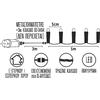 100 Λαμπάκια LED Πολύχρωμα σε Σειρά με Επέκταση & Προγράμματα IP44 5m (δεν Περιέχεται ο Μετασχηματιστής)