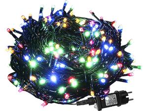 105 Λαμπάκια LED Πολύχρωμα σε Σειρά με Προγράμματα IP44 8,25m