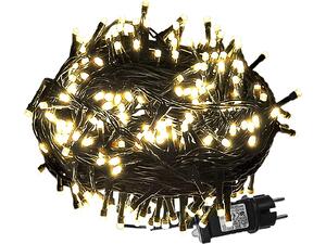 105 Λαμπάκια LED Λευκό Θερμό σε Σειρά με Προγράμματα IP44 8,25m