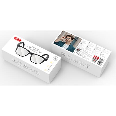 Γυαλιά με λειτουργία Bluetooth, ηχείο και φωτοχρωμικούς φακούς XO E12