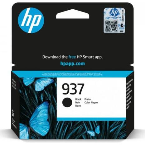 Μελάνι εκτυπωτή HP Νο937 Black (4S6W5NE) (Black)