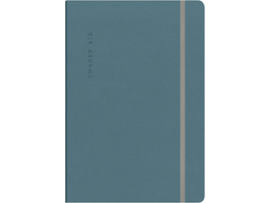 Ημερολόγιο ημερήσιο The Writing Fields Desires 4400 14x21cm 2026 με λάστιχο soft εξώφυλλο Sky Blue