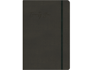 Ημερολόγιο ημερήσιο The Writing Fields Elegant Soft 1070B 14x21cm 2026 με λάστιχο εξώφυλλο ανάγλυφη αίσθηση μαύρο