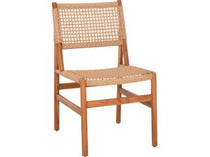 ΚΑΡΕΚΛΑ ΤΡΑΠΕΖΑΡΙΑΣ DINIZ HM6554 ΞΥΛΟ TEAK ΦΥΣΙΚΟ--ΣΥΝΘ.ΣΧΟΙΝΙ 48x60x84Υεκ.