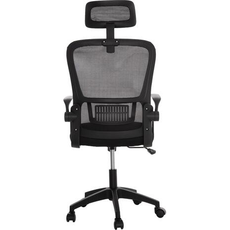 ΚΑΡΕΚΛΑ ΓΡΑΦΕΙΟΥ BLAZER HM1205.01 ΜΑΥΡΟ MESH-ΜΑΥΡΟΣ ΣΚΕΛΕΤΟΣ NYLON 60,5x47x85,5Υεκ.