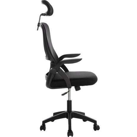 ΚΑΡΕΚΛΑ ΓΡΑΦΕΙΟΥ BLAZER HM1205.01 ΜΑΥΡΟ MESH-ΜΑΥΡΟΣ ΣΚΕΛΕΤΟΣ NYLON 60,5x47x85,5Υεκ.