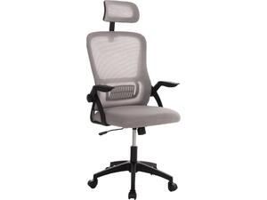 ΚΑΡΕΚΛΑ ΓΡΑΦΕΙΟΥ BLAZER HM1205.05 ΓΚΡΙ MESH-ΜΑΥΡΟΣ ΣΚΕΛΕΤΟΣ NYLON 60,5x47x85,5Υεκ.