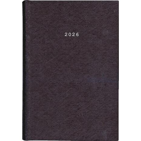 Ημερολόγιο ημερήσιο δετό Next Nest 2026 17x25cm μαύρο