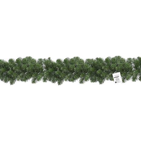 Γιρλάντα πράσινη σκληρή απλή Φ:20cm/Y: 2,7m